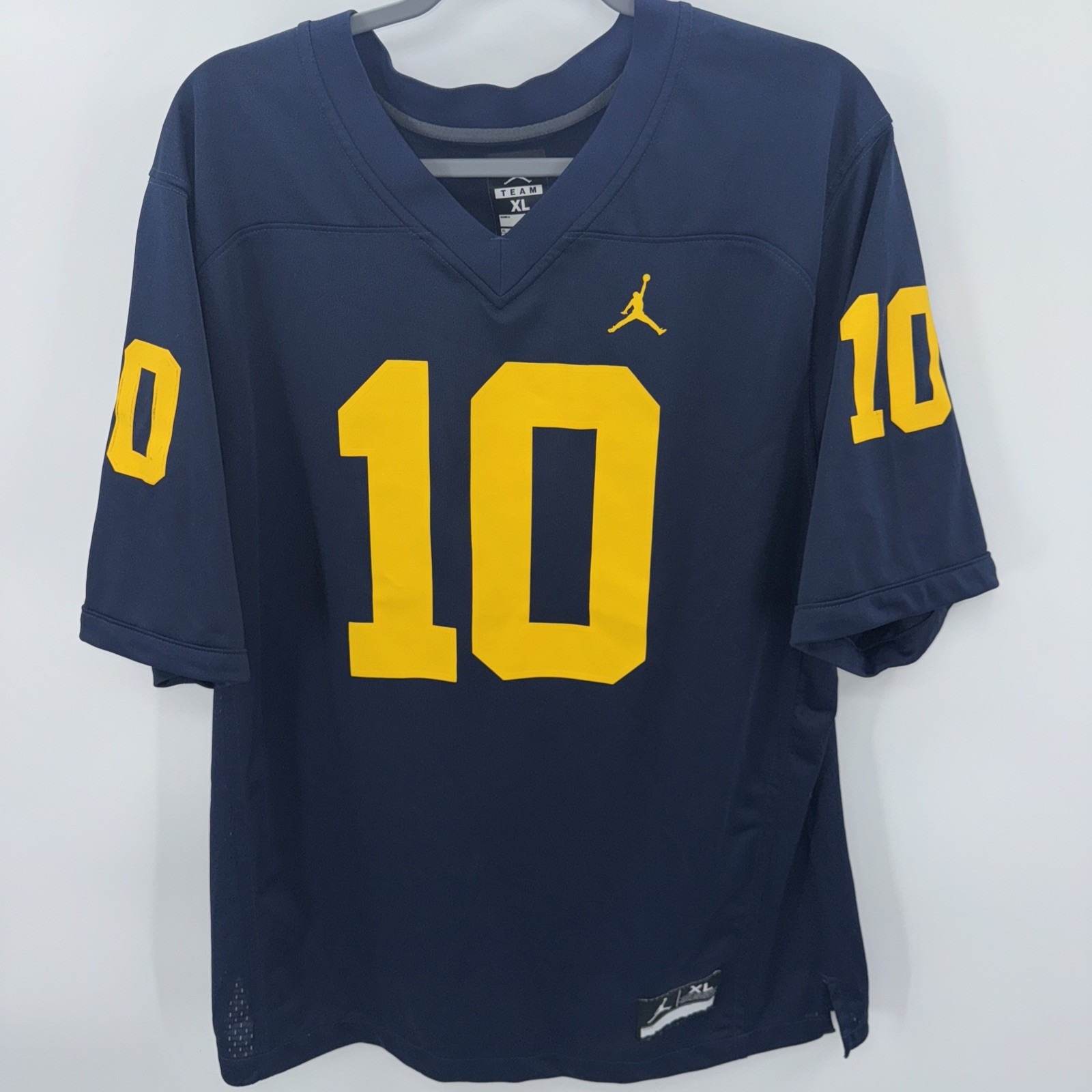 Tom Brady Michigan Wolverines Nike Jordan Brand Alumni Player Game Jersey Xl